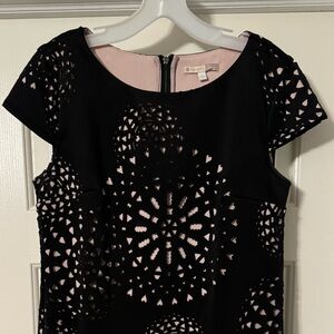 Black Cutout Shift Dress